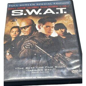 swat DVD full screen English PG 13 columbia pictures Samuel Jackson READ